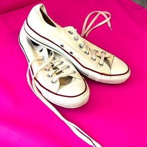 IVORY CONVERSE ALL-STAR Shoes Size 8